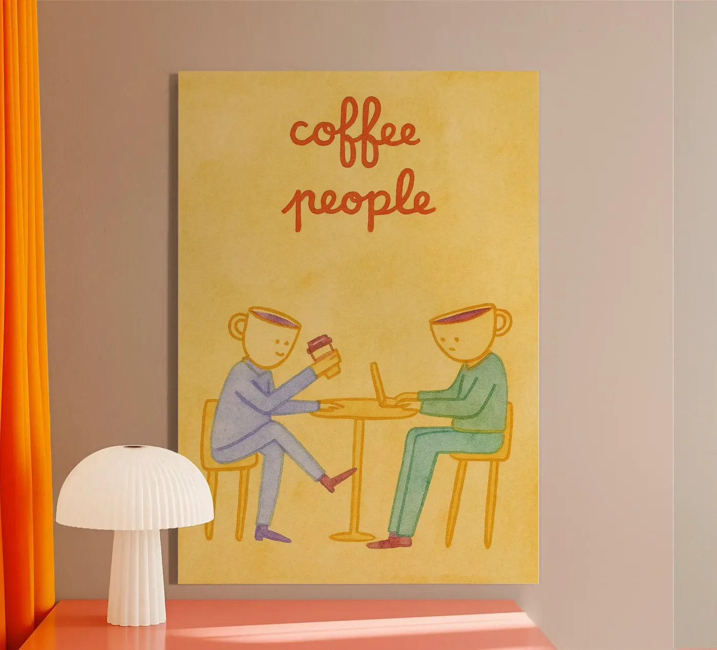 coffee people plexiglass da Britania