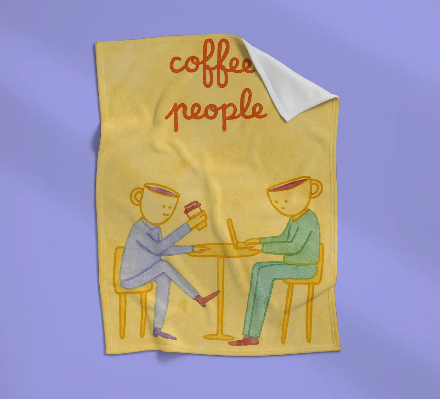 coffee people Fleecedecke von Britania
