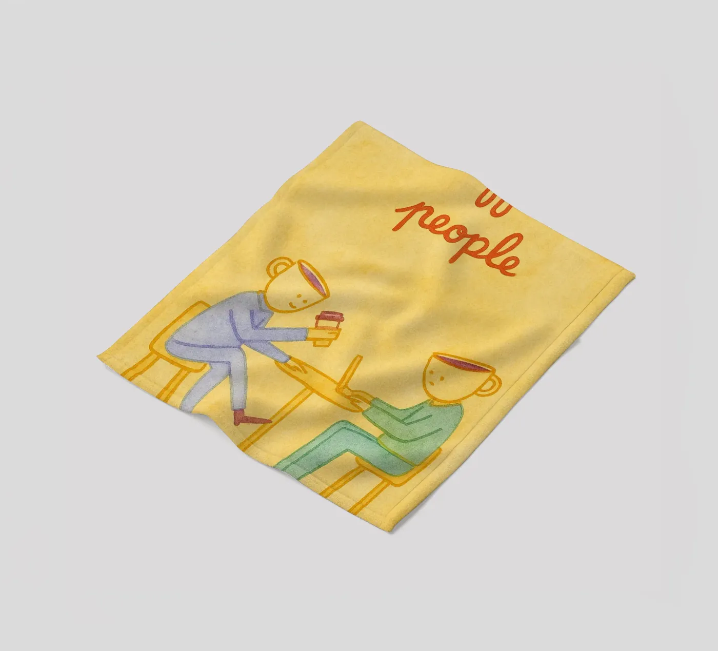 coffee people Fleecedecke von Britania