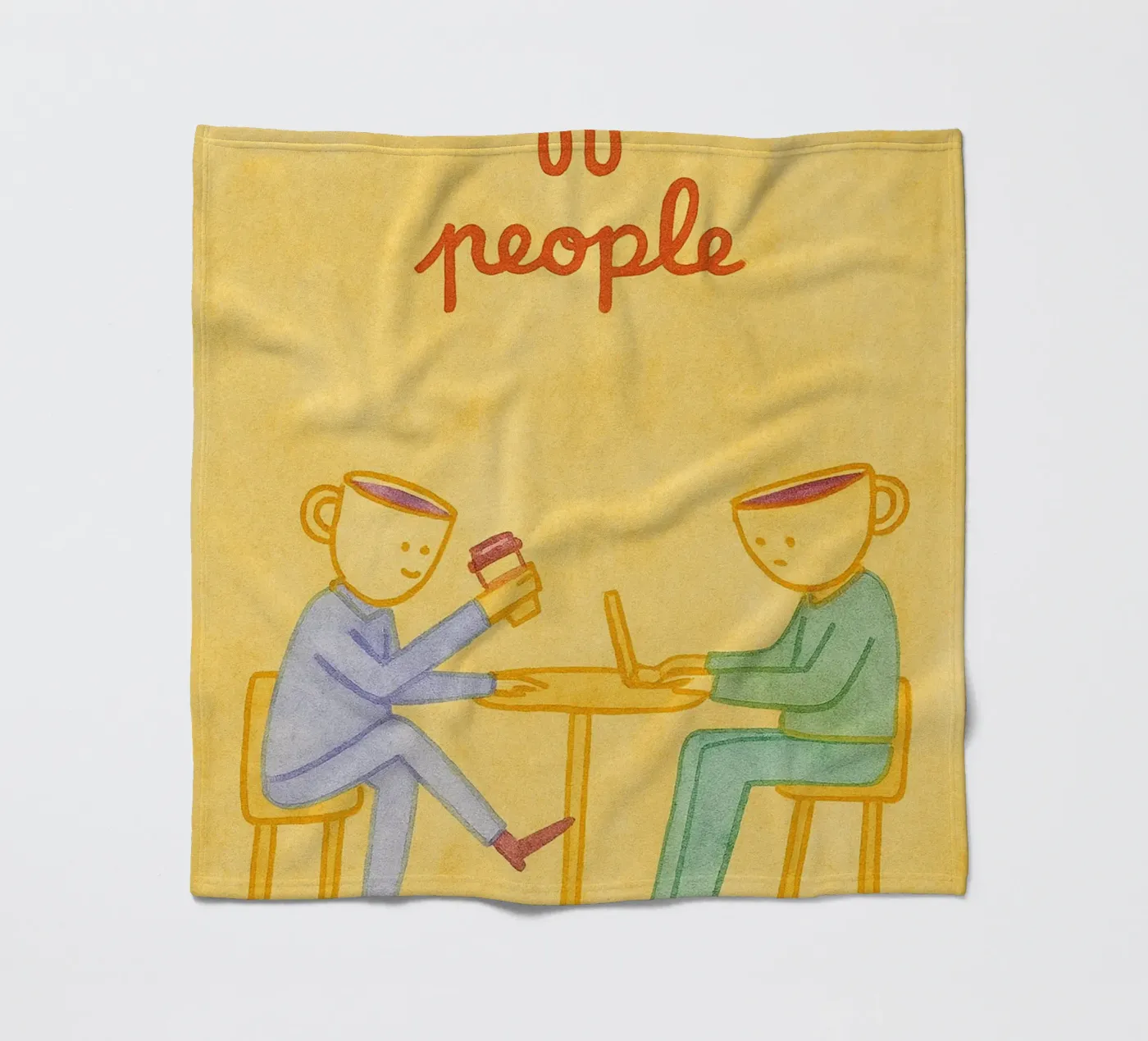 coffee people Fleecedecke von Britania