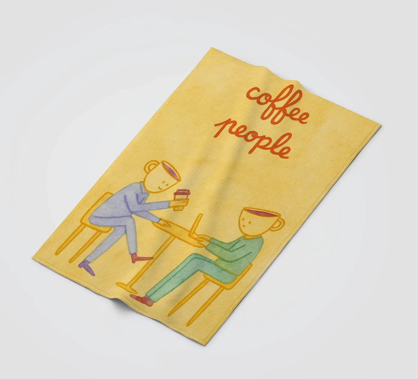 coffee people Fleecedecke von Britania