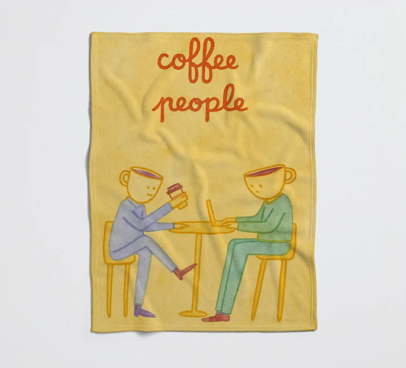 coffee people Fleecedecke von Britania