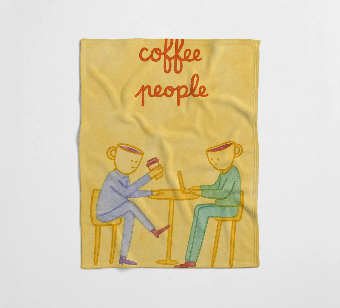 coffee people Fleecedecke von Britania