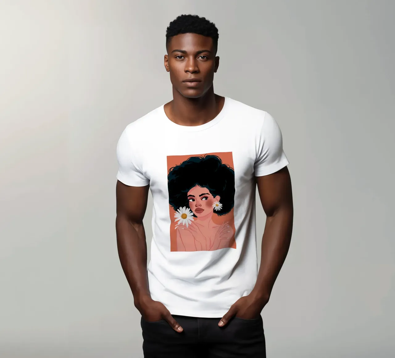 Daisy Muse Purity t-shirt by Giant Foxs