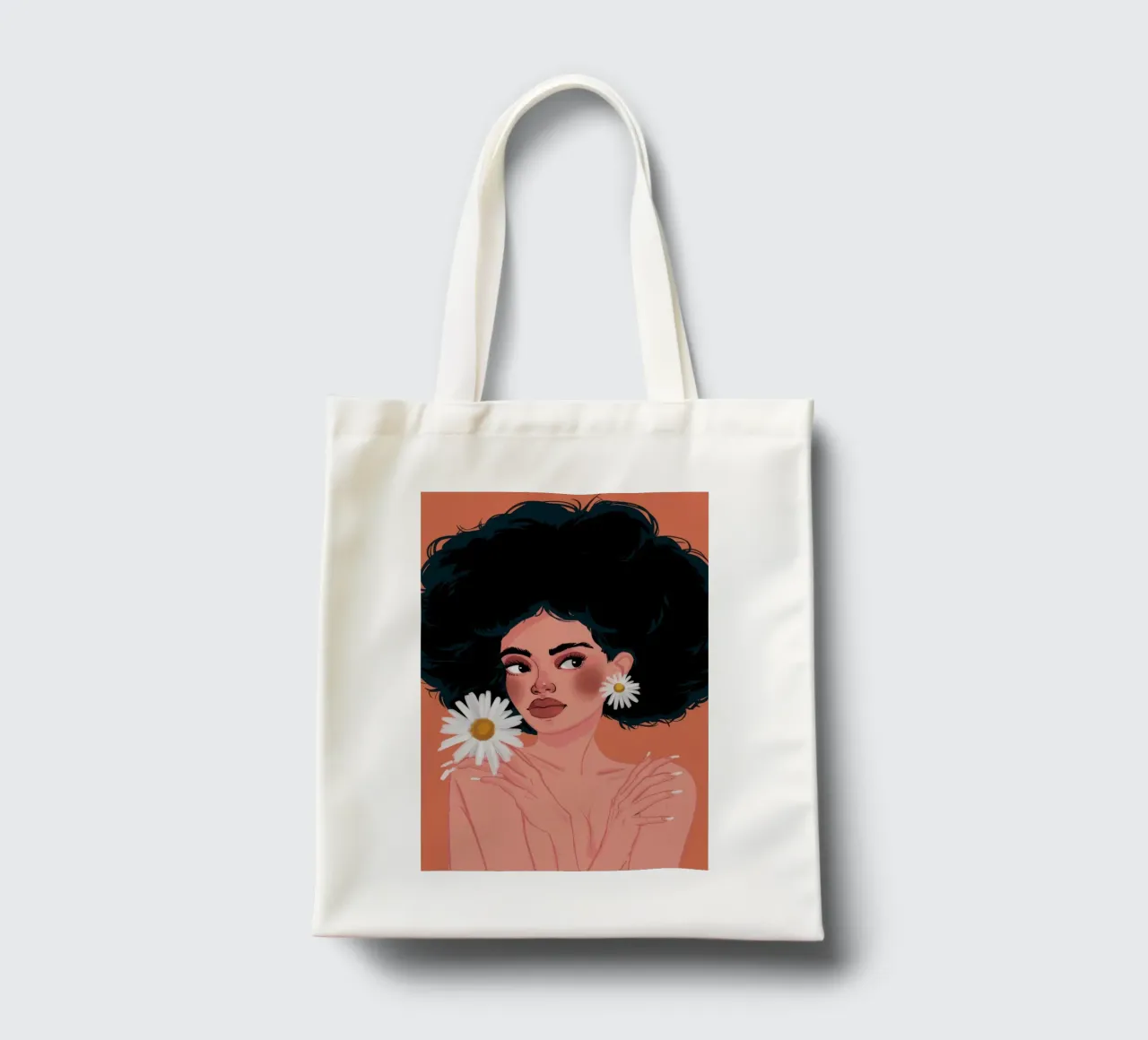 Daisy Muse Purity tote bag by Giant Foxs