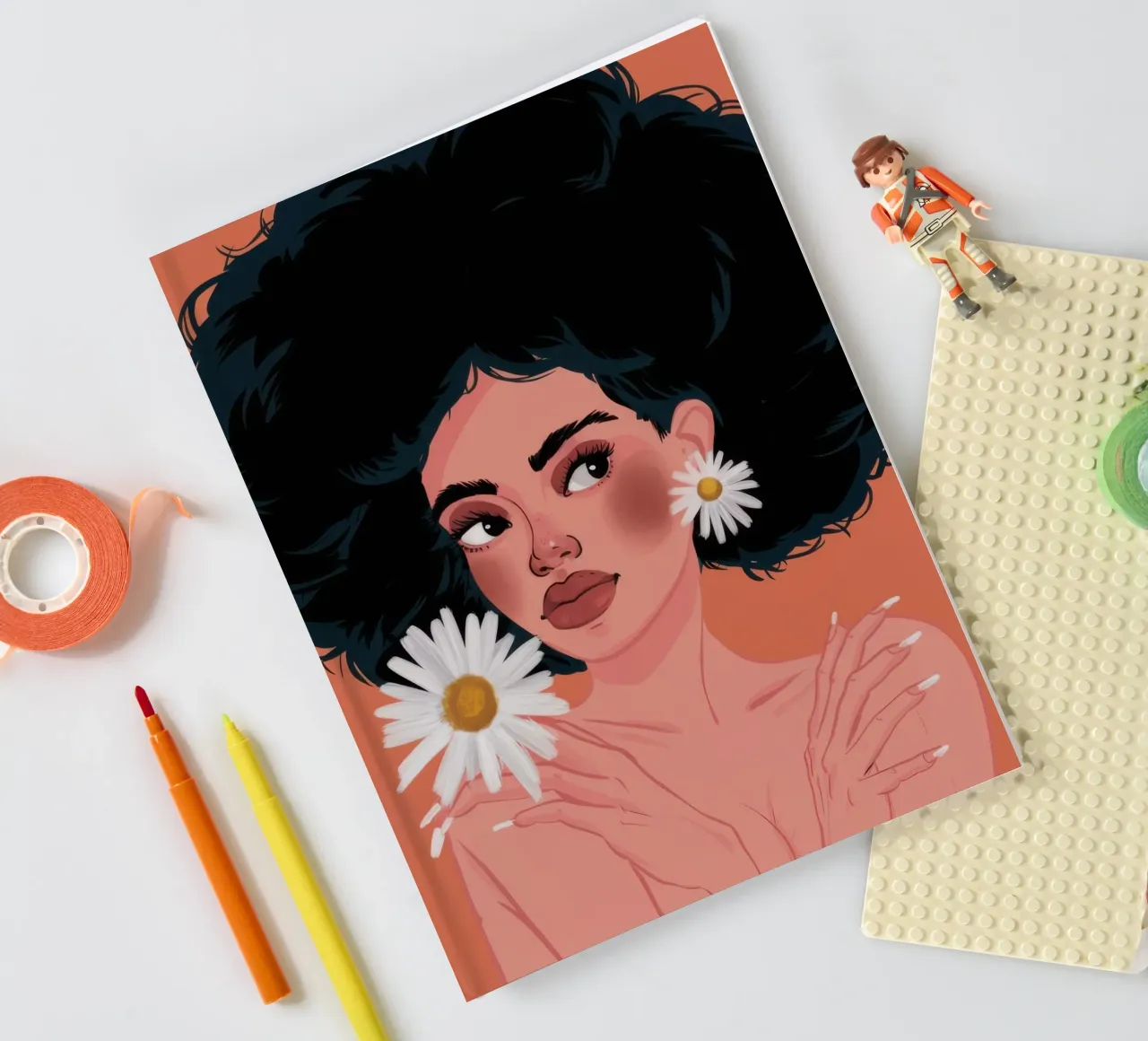 Daisy Muse Purity notebook by Giant Foxs