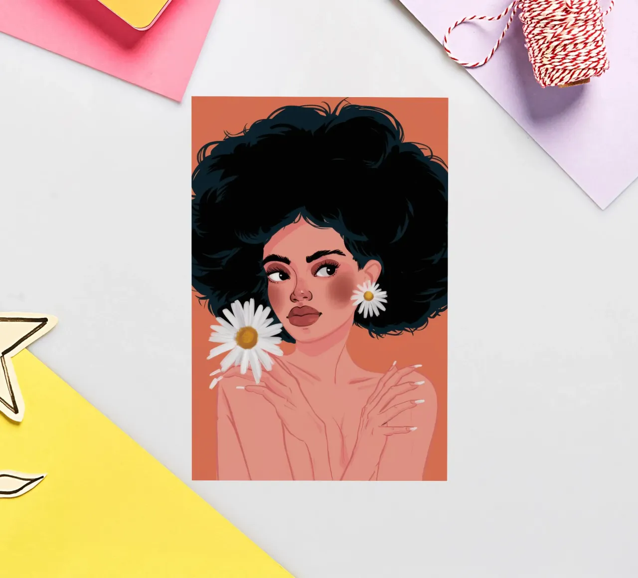 Daisy Muse Purity sticker by Giant Foxs