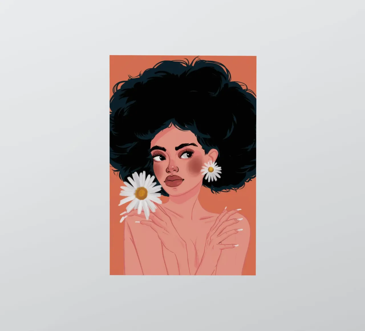 Daisy Muse Purity sticker by Giant Foxs
