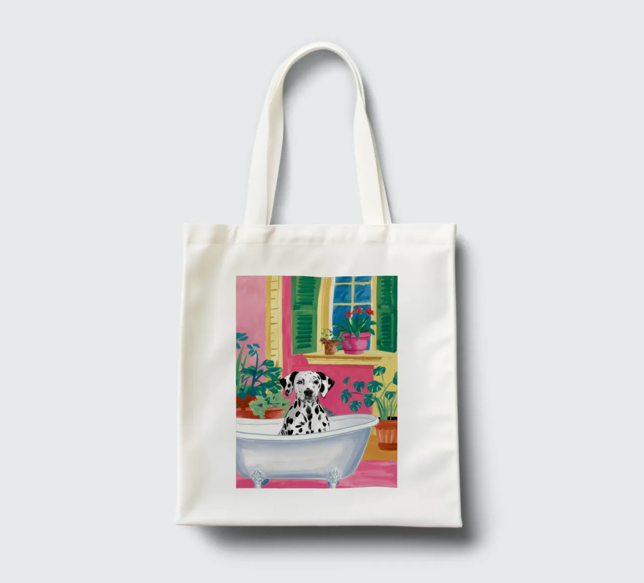 Bagnoschiuma dalmata borsa in juta da Reds Jays