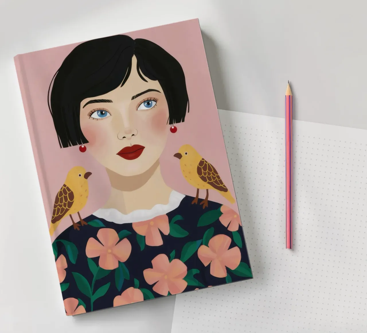 Chic Avian Companion notebook by Giant Foxs