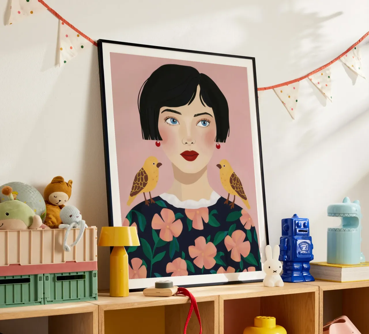 Compagno aviario chic poster da Giant Foxs