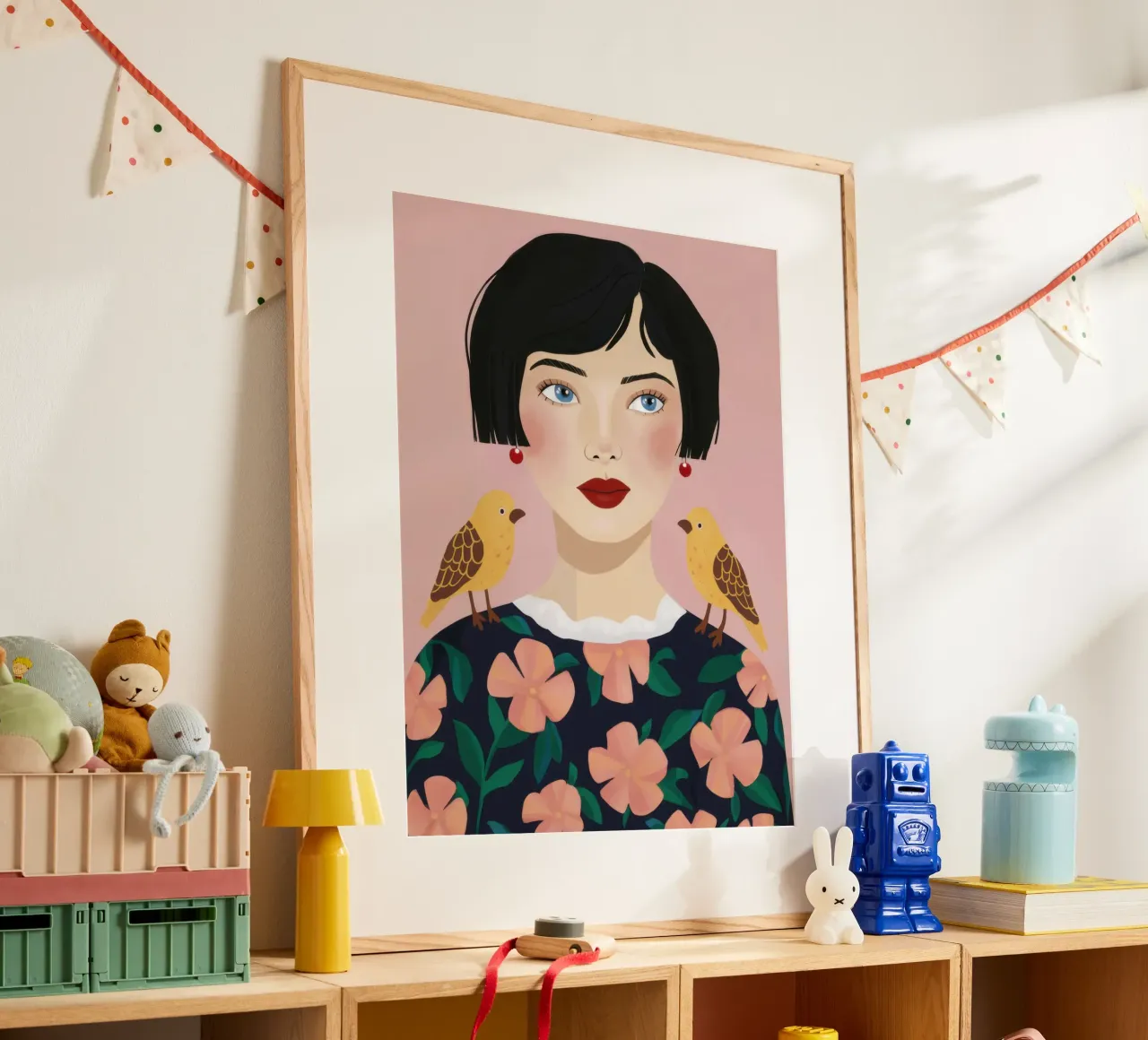 Compagno aviario chic poster da Giant Foxs