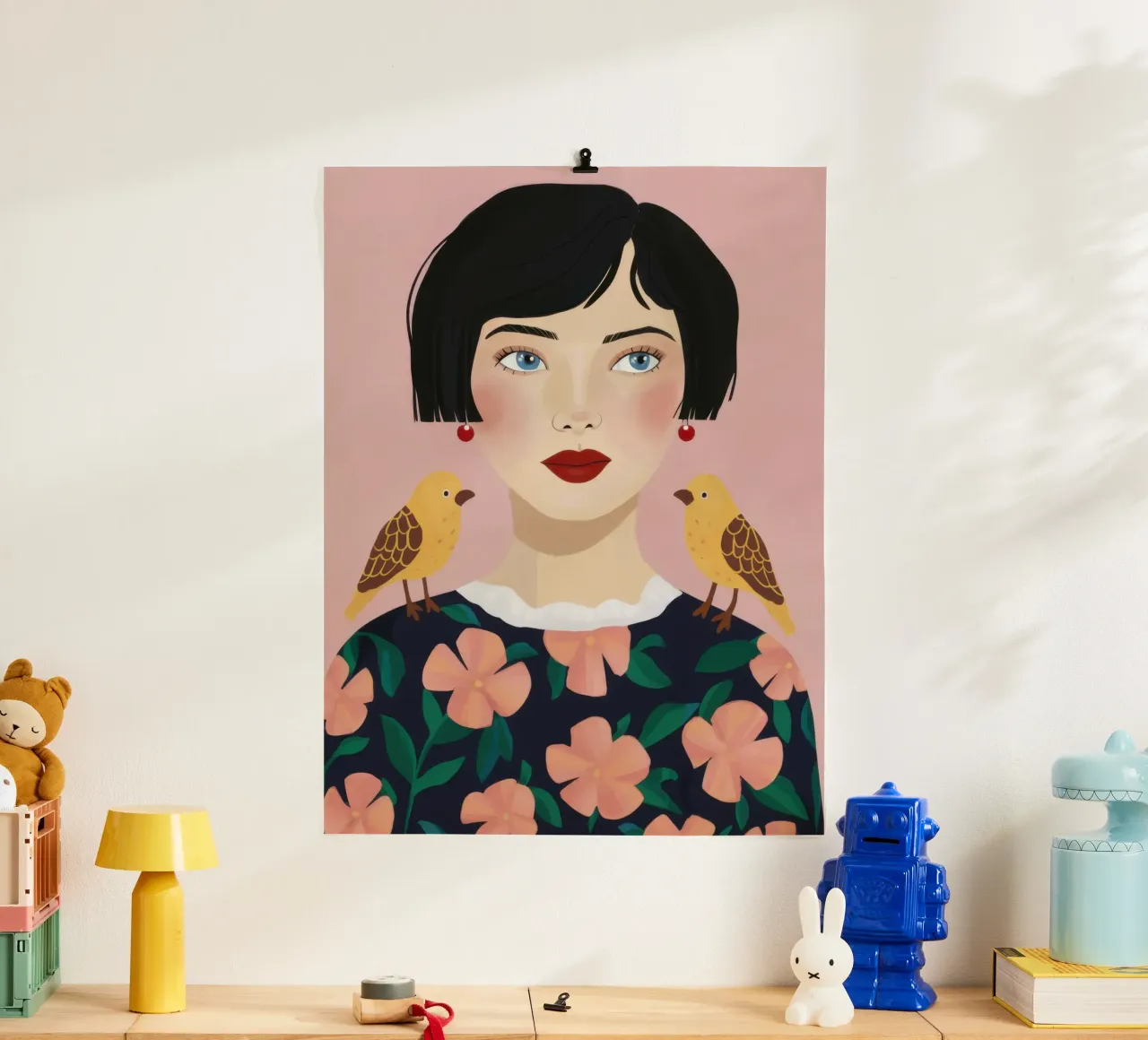 Compagno aviario chic poster da Giant Foxs