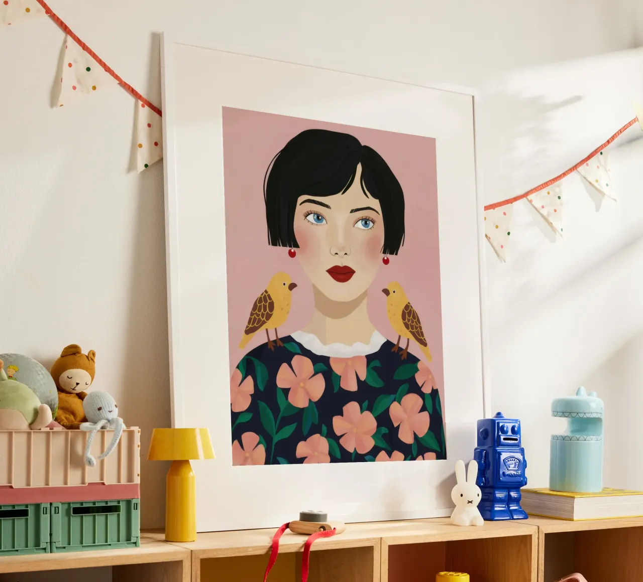 Compagno aviario chic poster da Giant Foxs