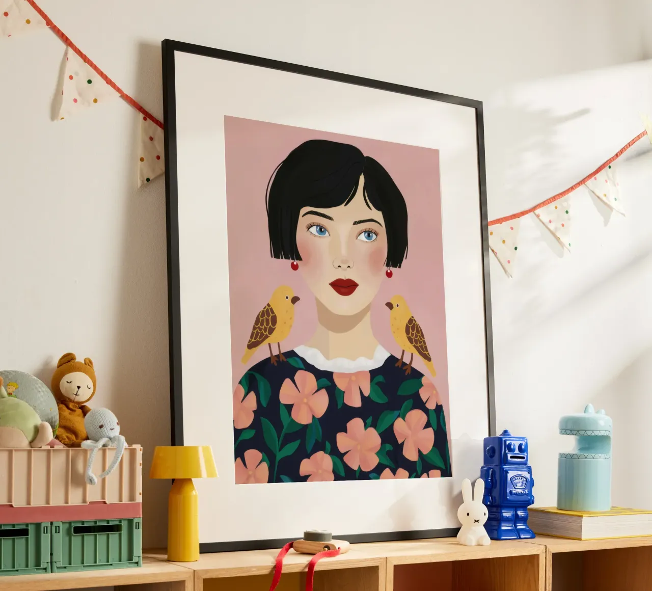 Compagno aviario chic poster da Giant Foxs