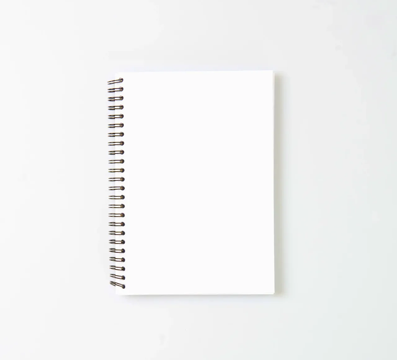 Strawberry Soft Serve Pattern spiral notebook by Kelly Gilleran