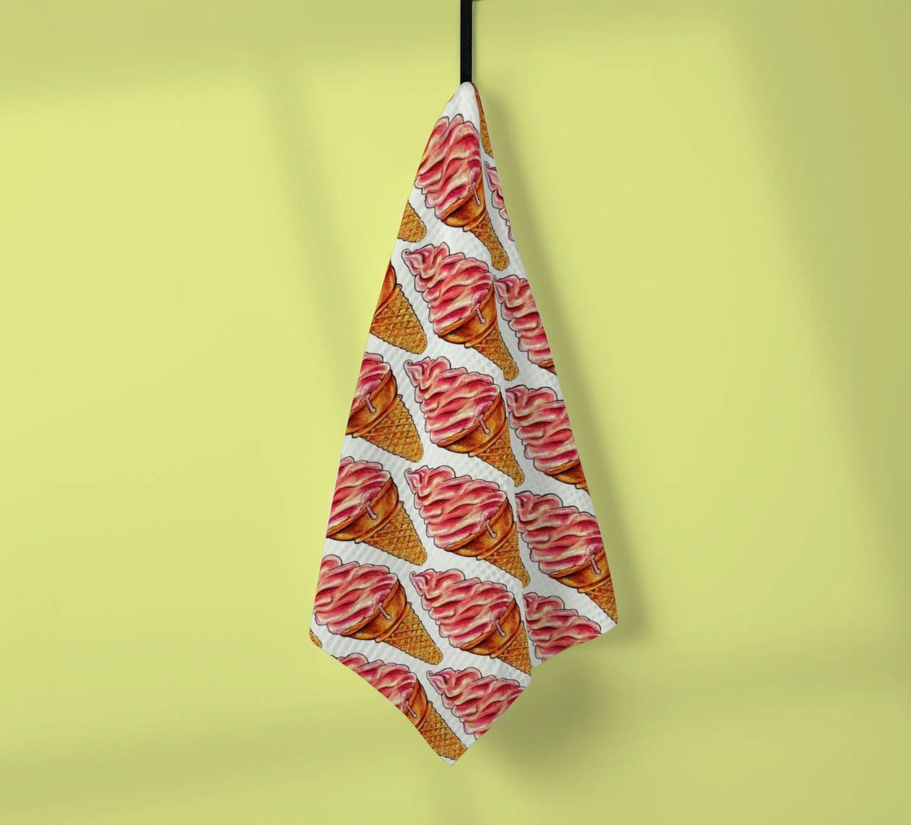 Strawberry Soft Serve Pattern torchon de Kelly Gilleran