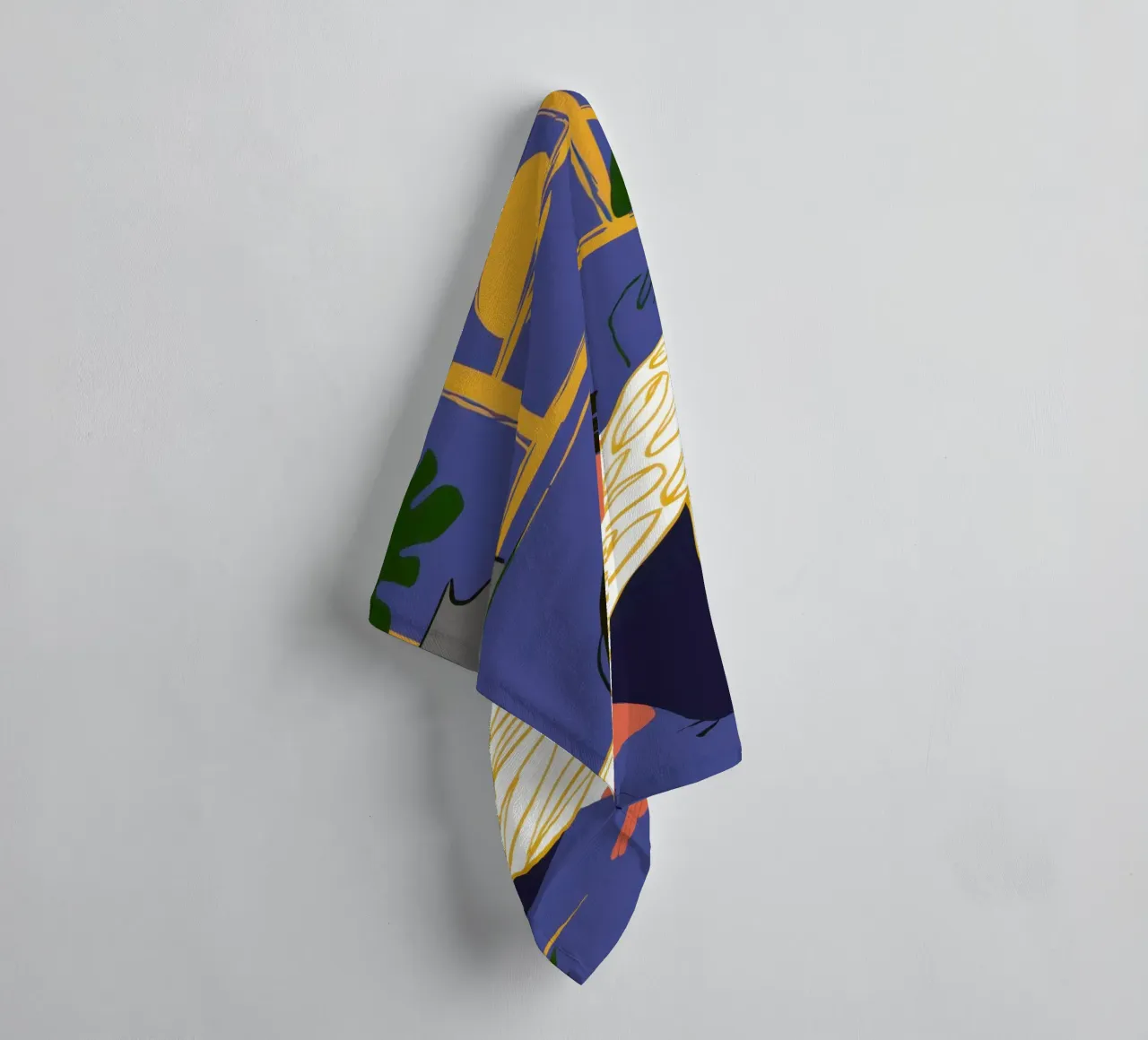 Solitary Floor Repose towel by Mossy Pigment