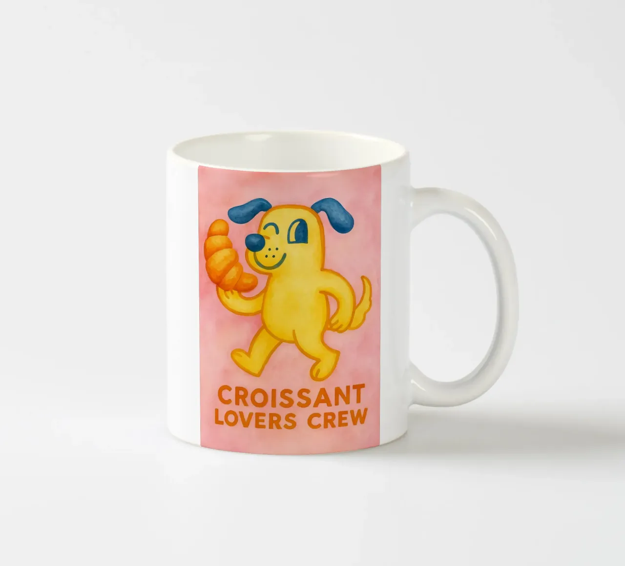 equipaggio di amanti del croissant tazza in ceramica da Britania