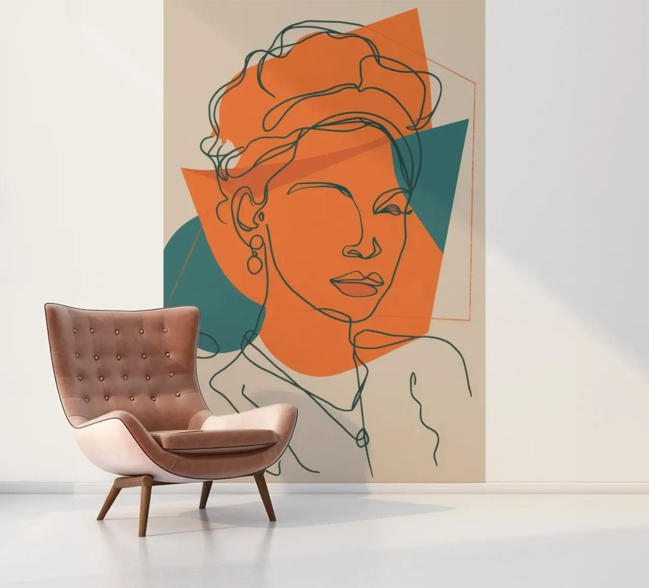 Tangerine Lineage Visage photo wallpaper by Reds Jays