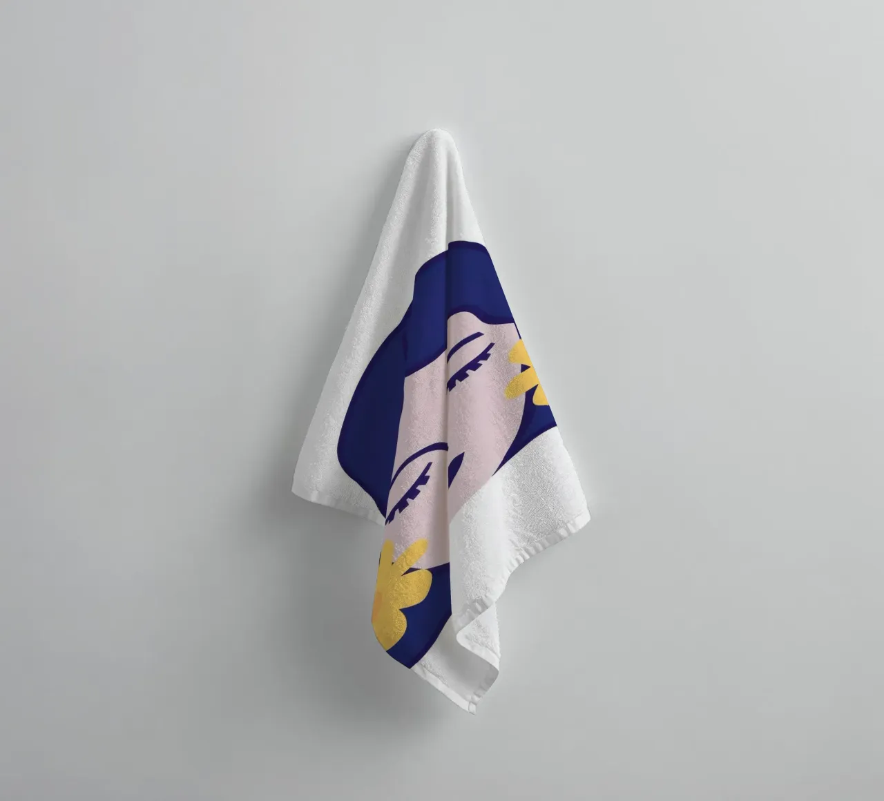 Azure Droombloesems badhanddoek van Rain Balance
