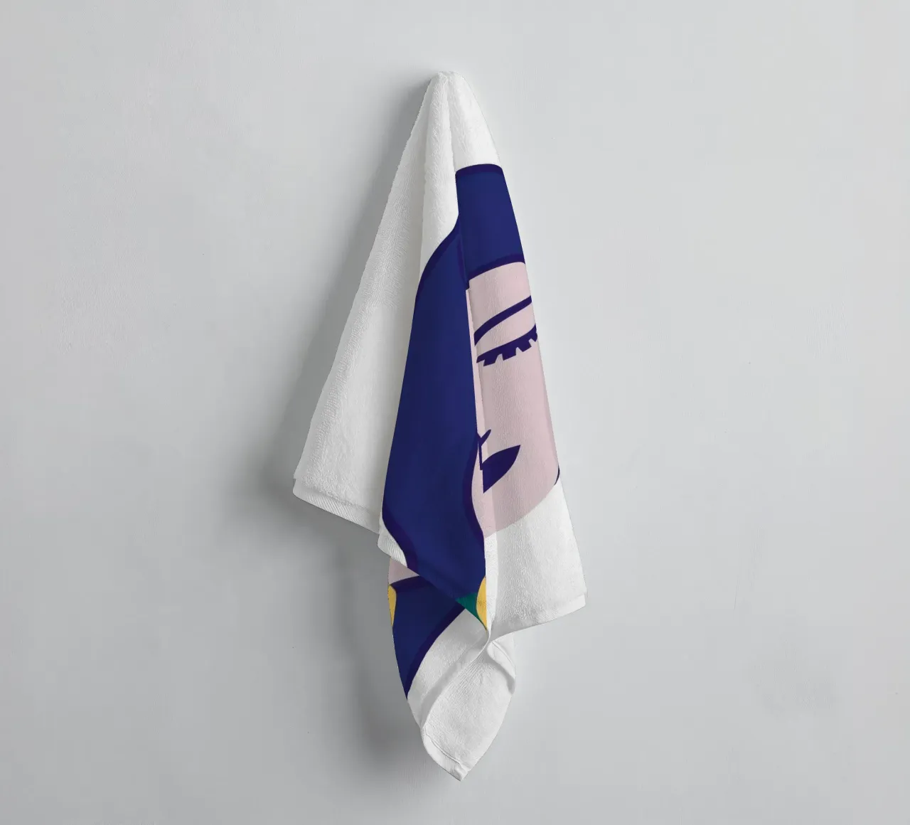 Azure Droombloesems badhanddoek van Rain Balance