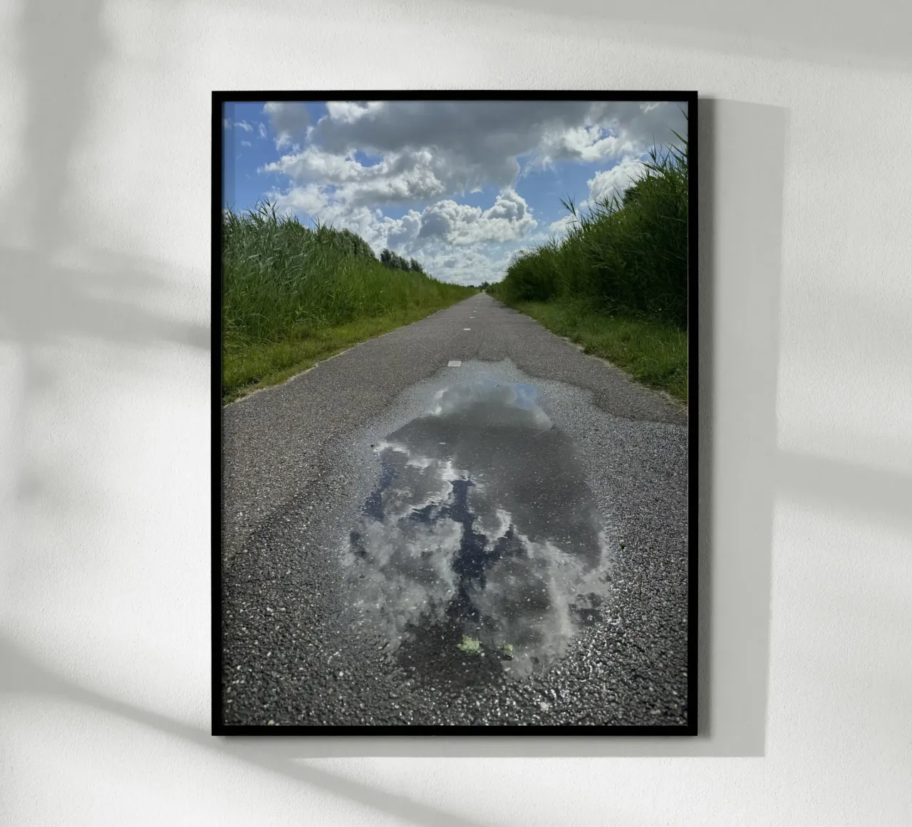 Riflessi di un cielo nuvoloso a Leeuwarden carta hahnemühle da byrieneke