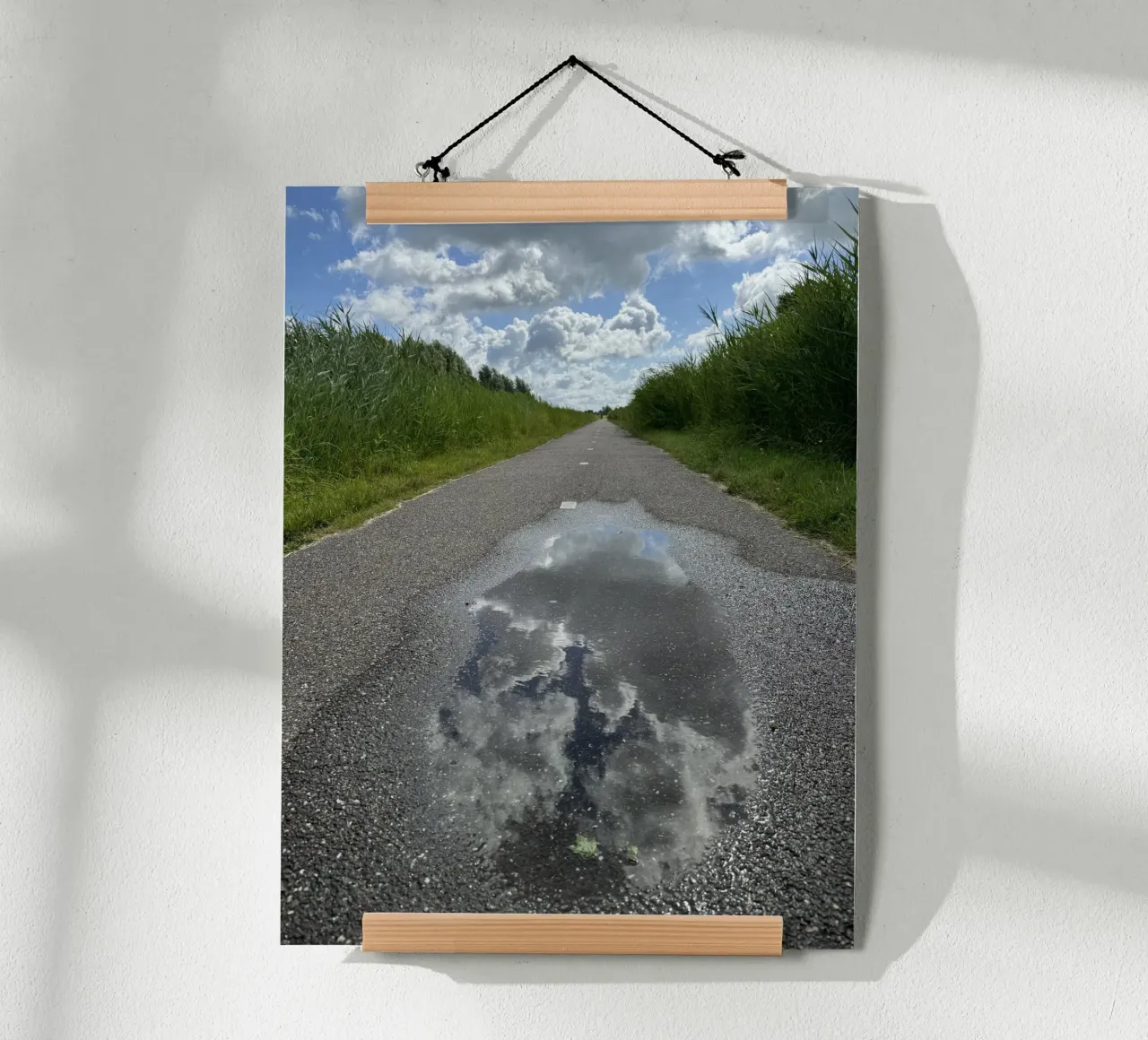 Riflessi di un cielo nuvoloso a Leeuwarden carta hahnemühle da byrieneke