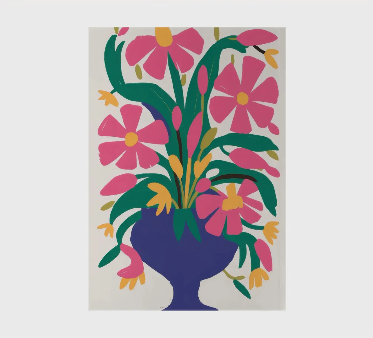Fuchsia Bloom Burst notebook by Monuments Fire