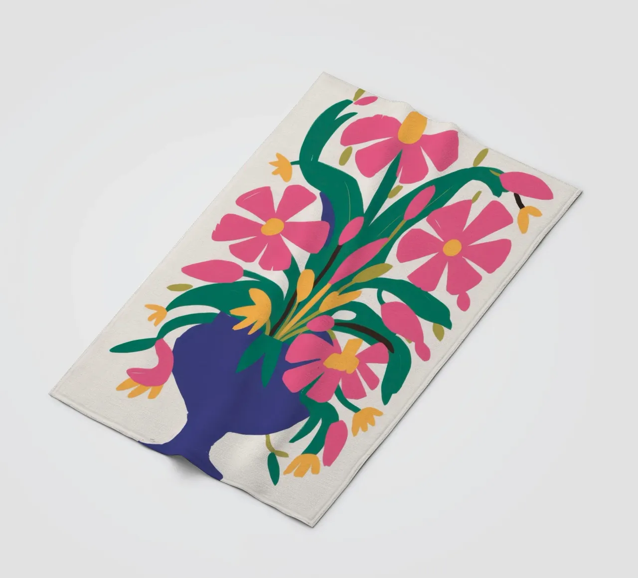 Fioritura fucsia coperta in pile da Monuments Fire