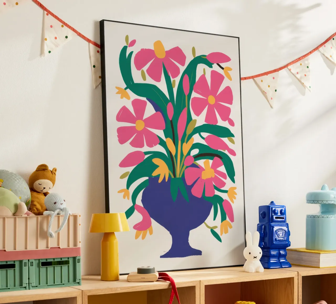 Fioritura fucsia alluminio dibond da Monuments Fire