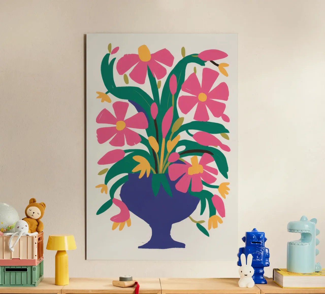 Fioritura fucsia alluminio dibond da Monuments Fire