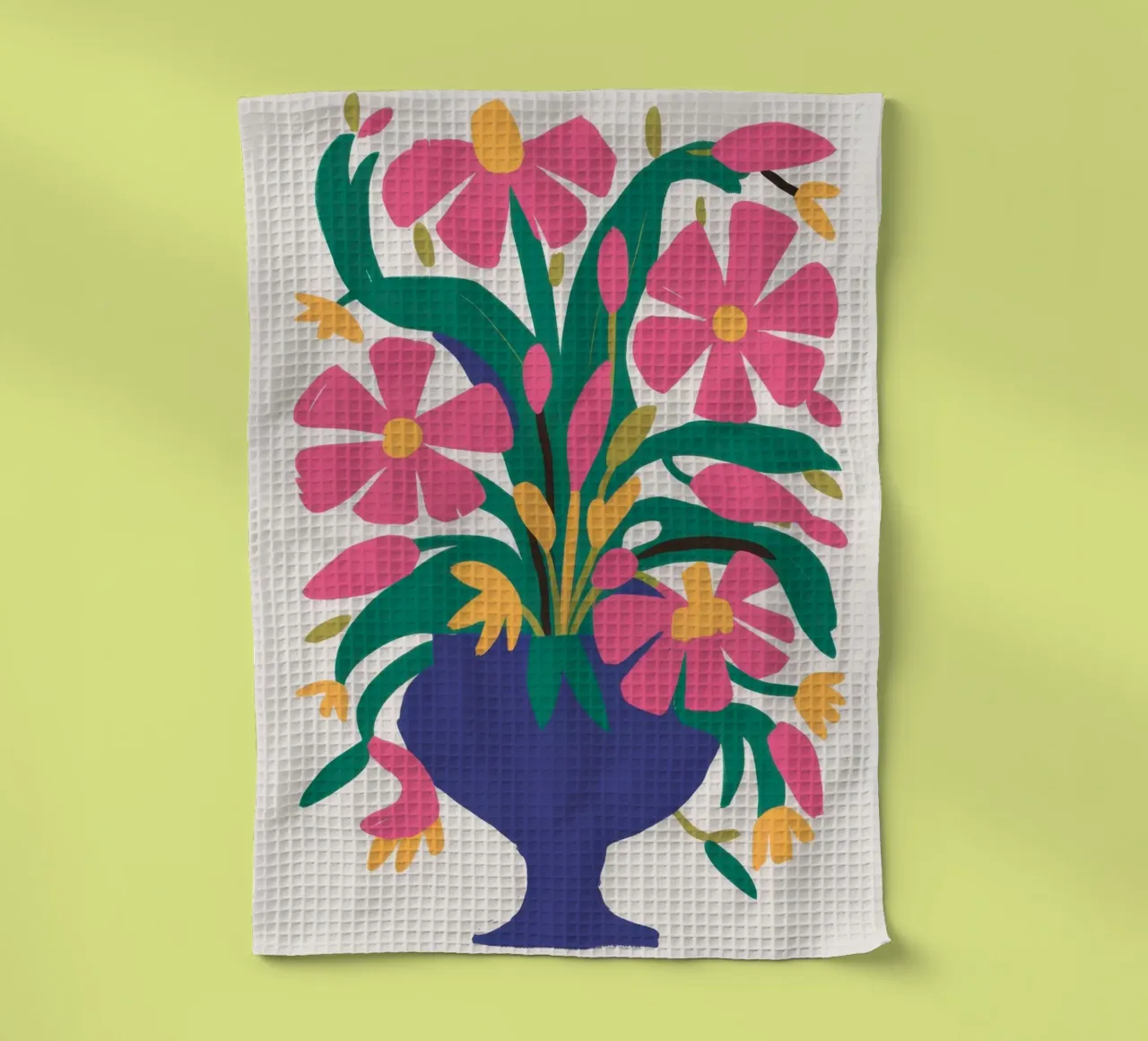 Fuchsia Bloom Burst torchon de Monuments Fire