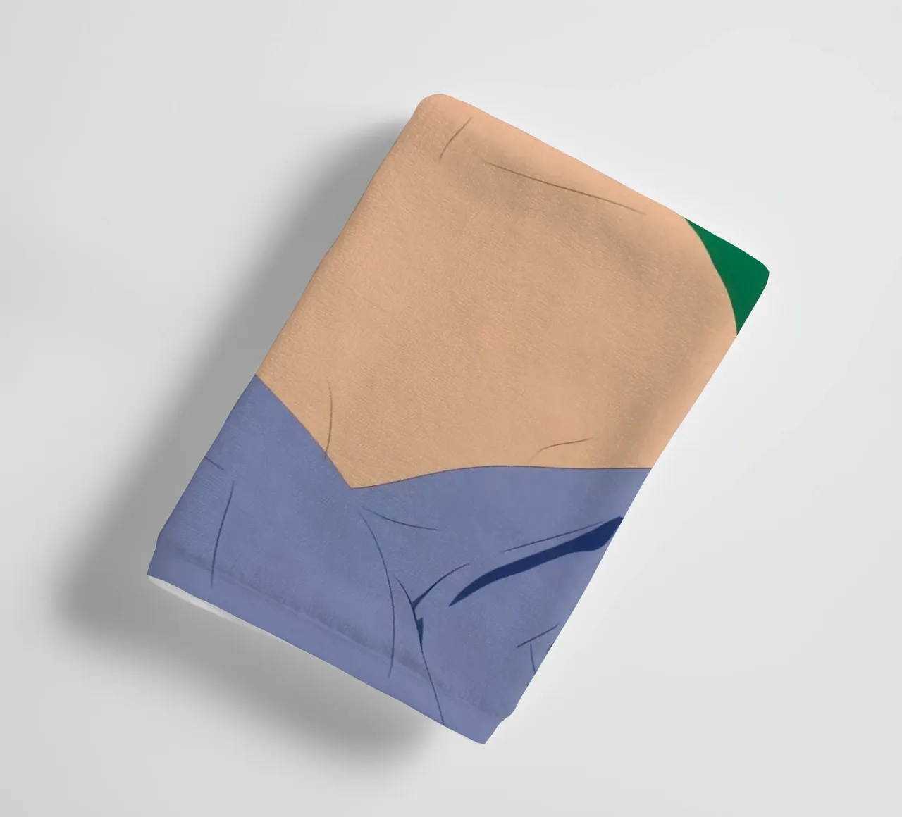Emerald Gaze Poise towel by Rain Balance