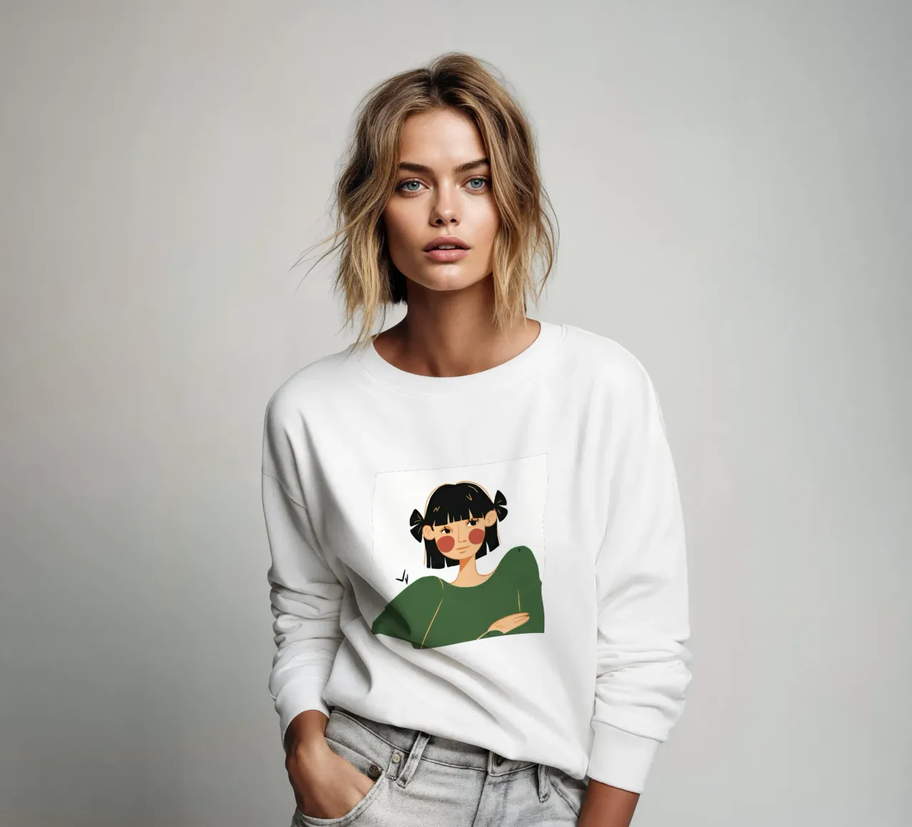 Grafico Bob Gaze felpa da Giant Foxs