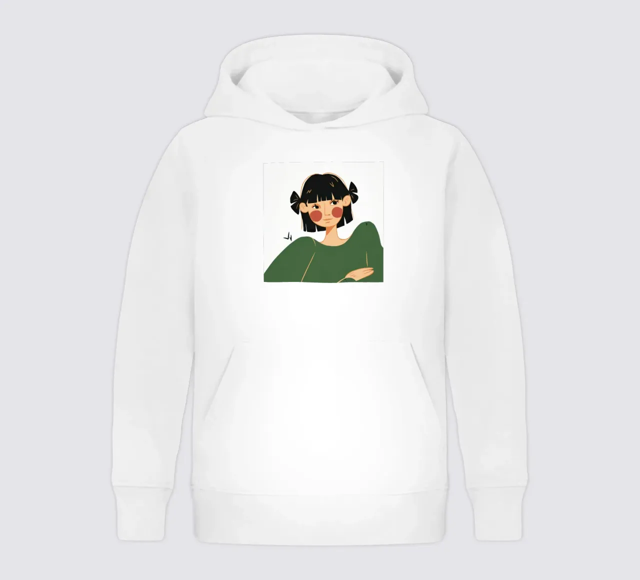 Grafico Bob Gaze felpa bambino con cappuccio da Giant Foxs