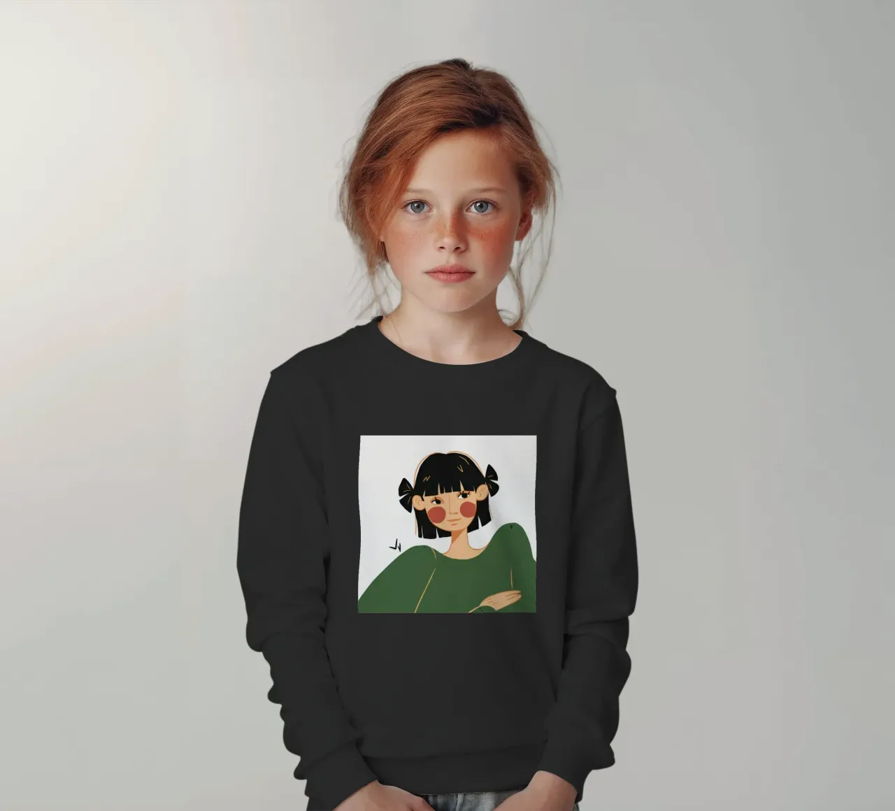 Grafico Bob Gaze felpa bambino da Giant Foxs