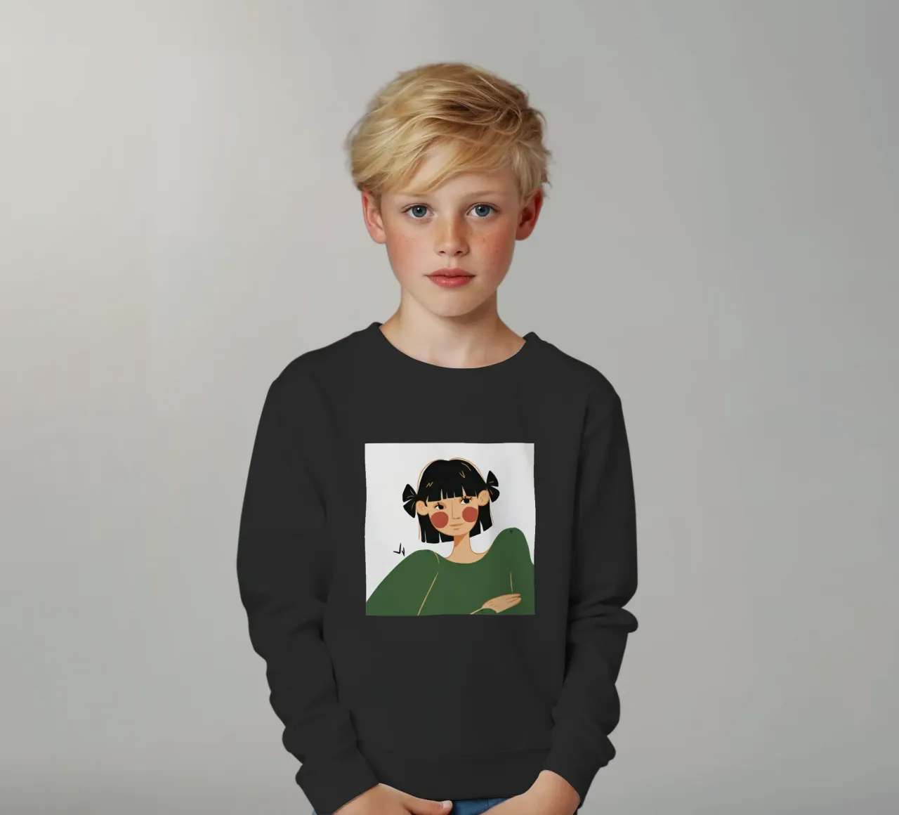 Grafico Bob Gaze felpa bambino da Giant Foxs