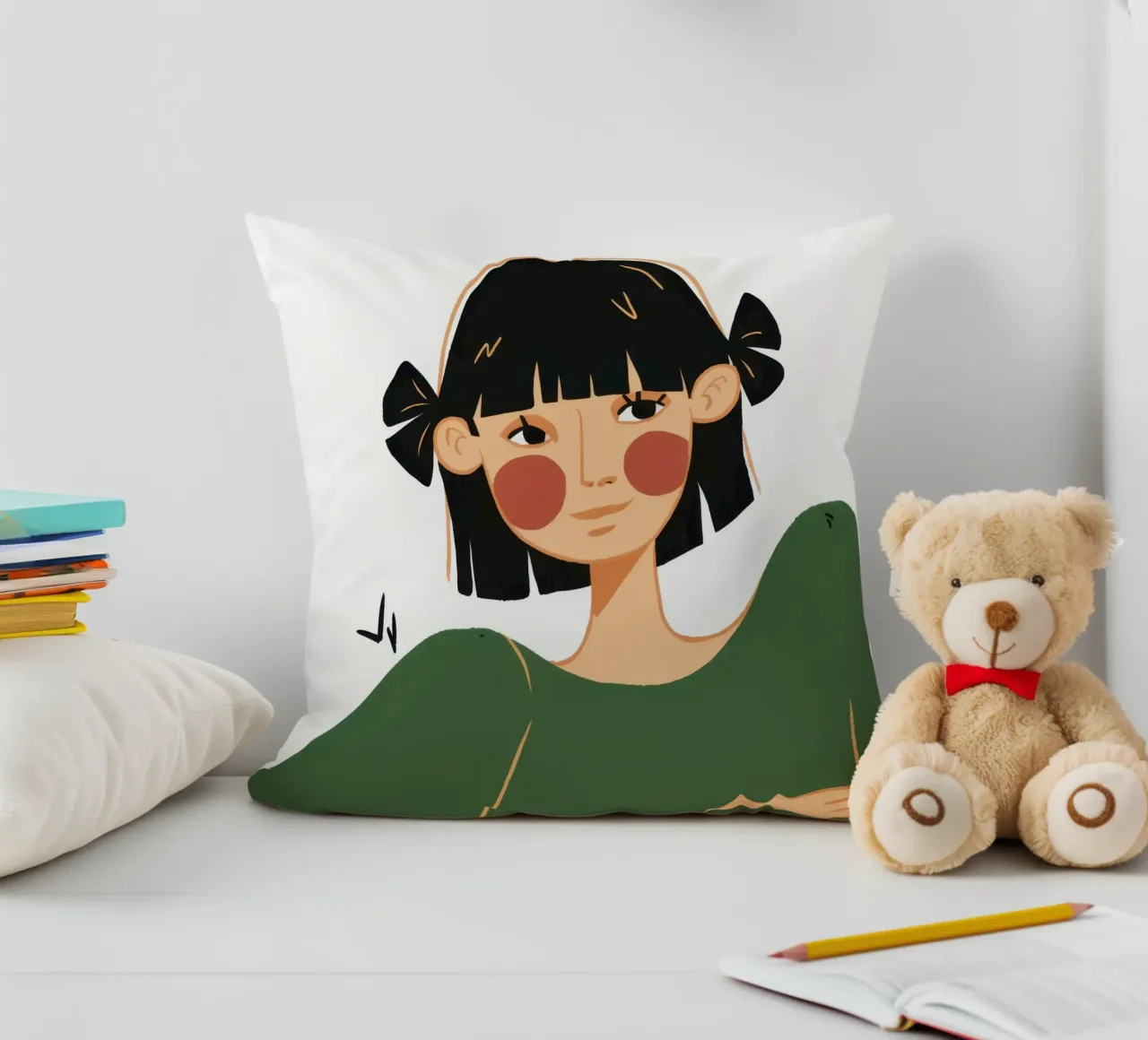 Grafico Bob Gaze cuscino da Giant Foxs