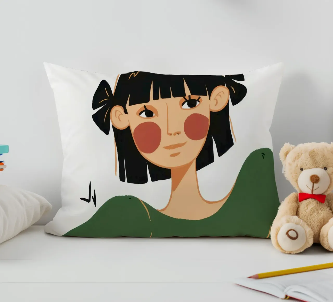 Grafico Bob Gaze cuscino da Giant Foxs