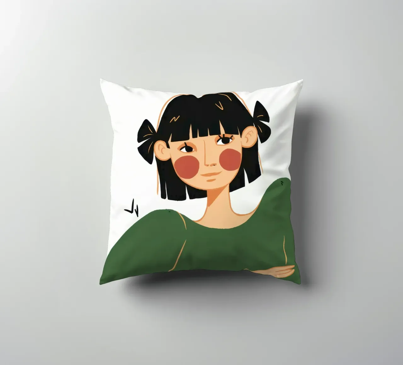 Grafico Bob Gaze cuscino da Giant Foxs