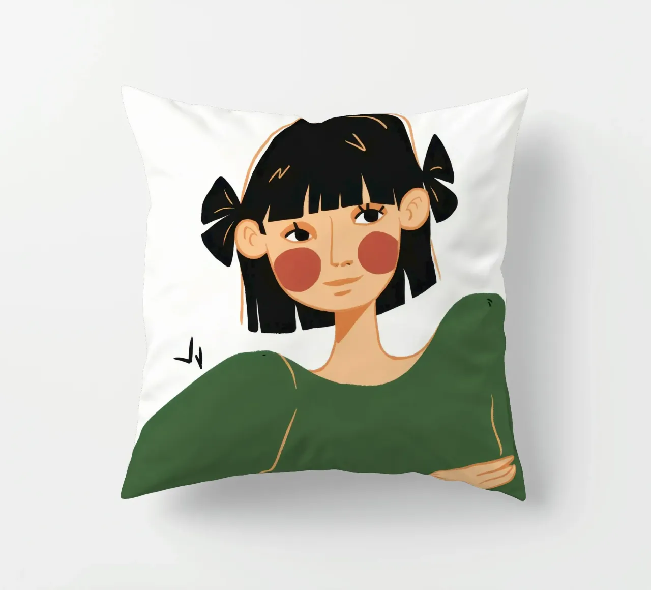 Grafico Bob Gaze cuscino da Giant Foxs