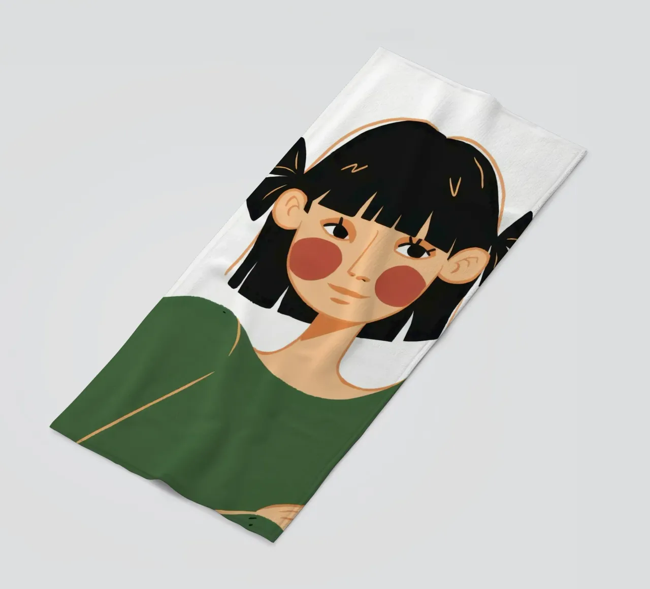 Grafico Bob Gaze telo mare da Giant Foxs