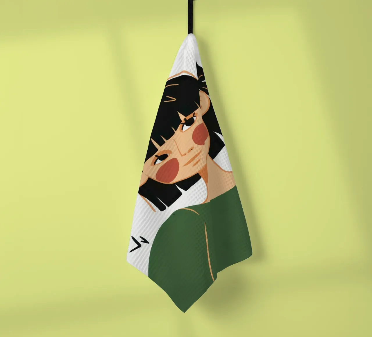 Grafico Bob Gaze canovaccio da cucina da Giant Foxs