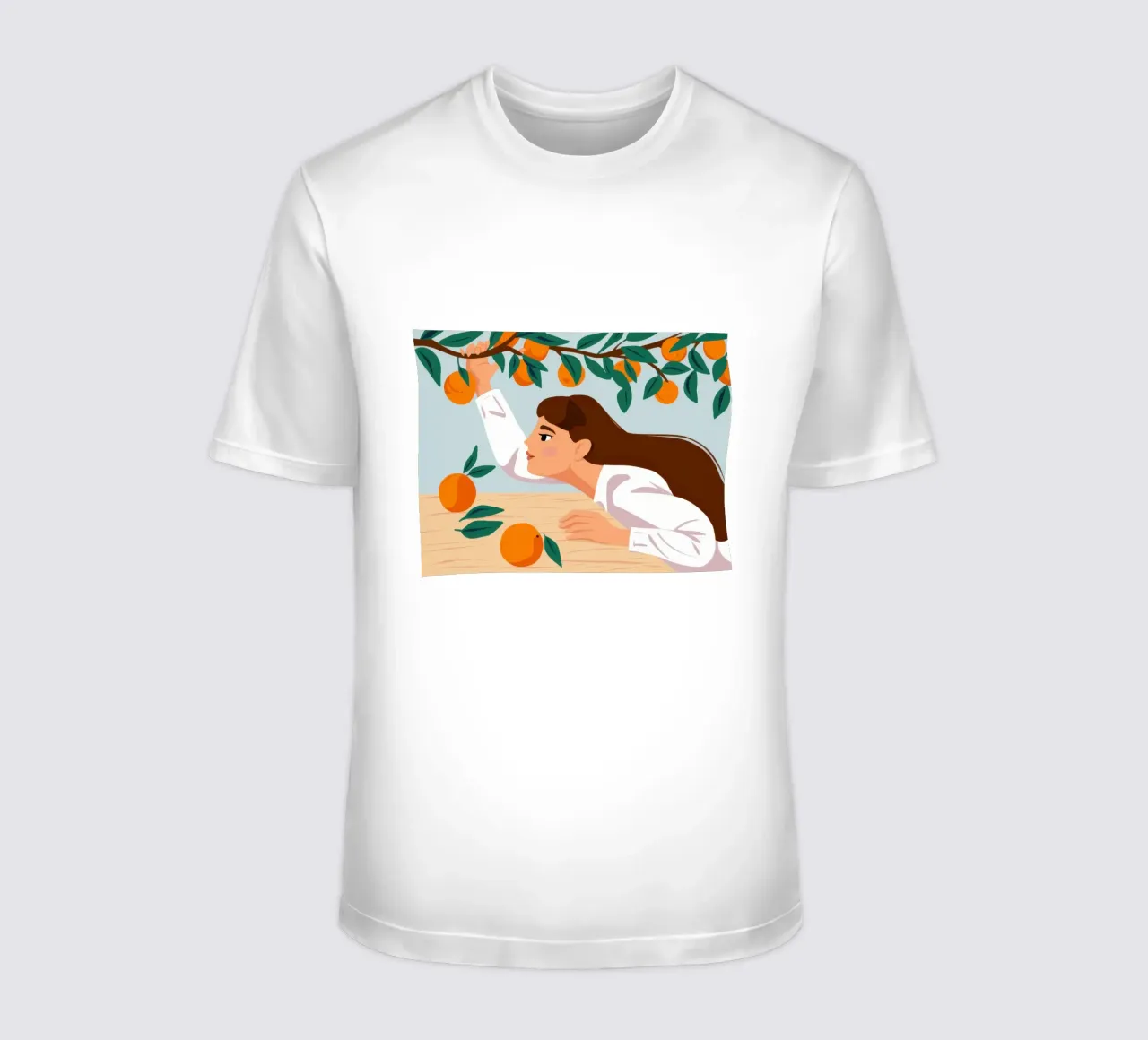 Zitrus-Traumschlummer T-Shirt von Mossy Pigment