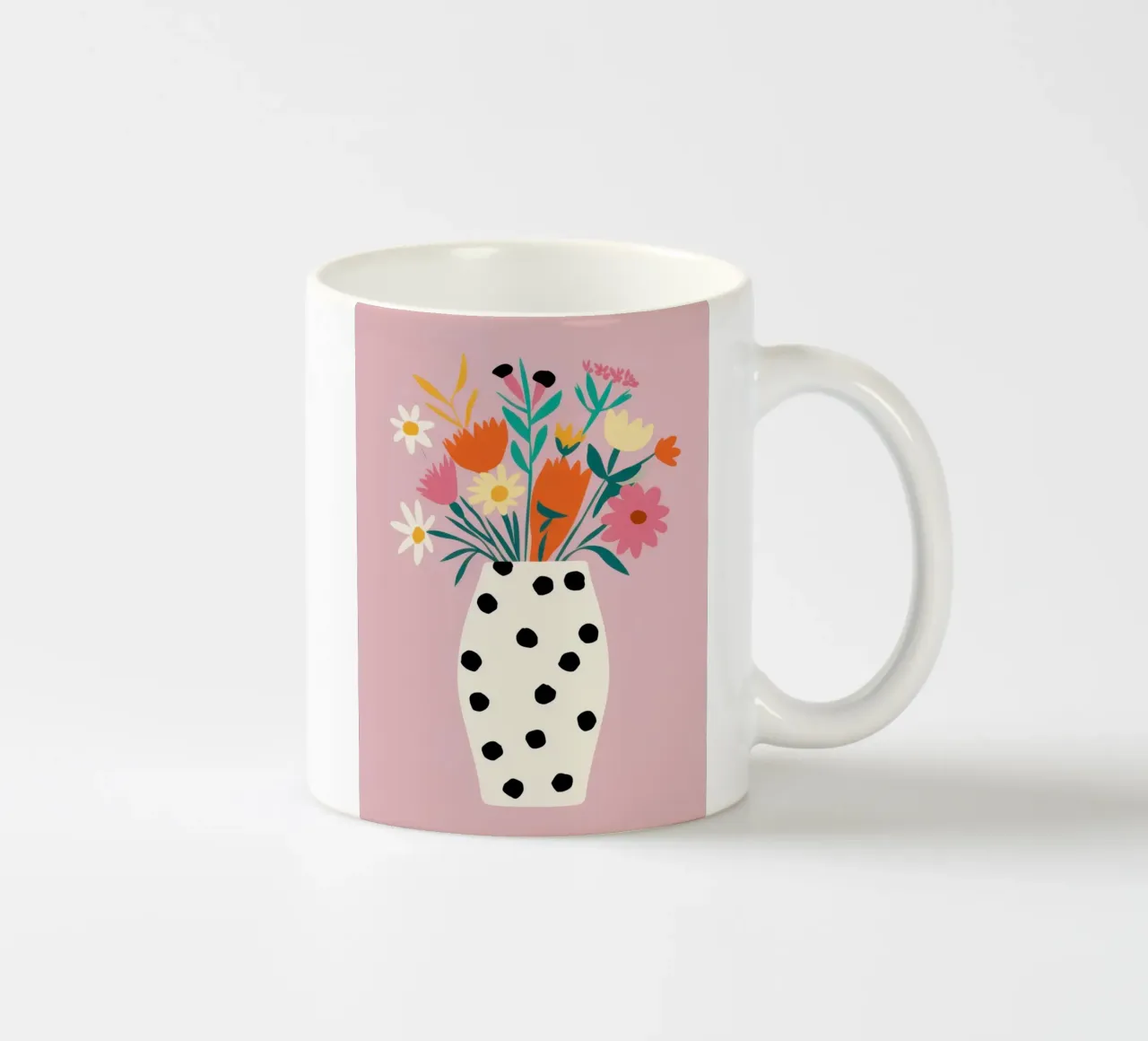 Delizia del vaso a pois tazza in ceramica da Rain Balance