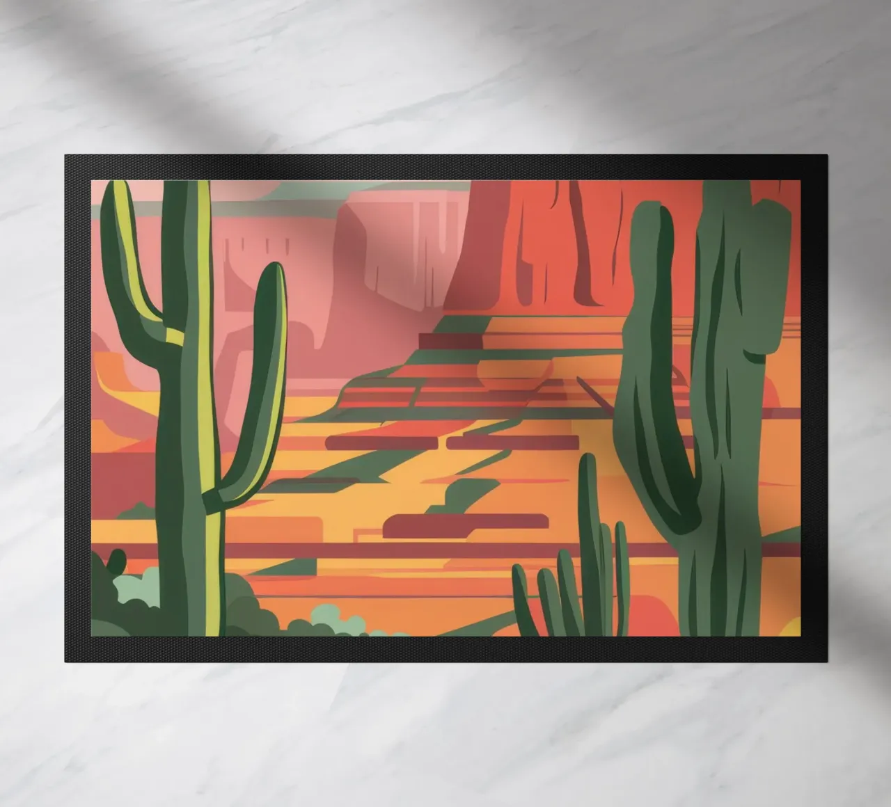 Cattedrale di Canyon Cactus zerbino da Reds Jays