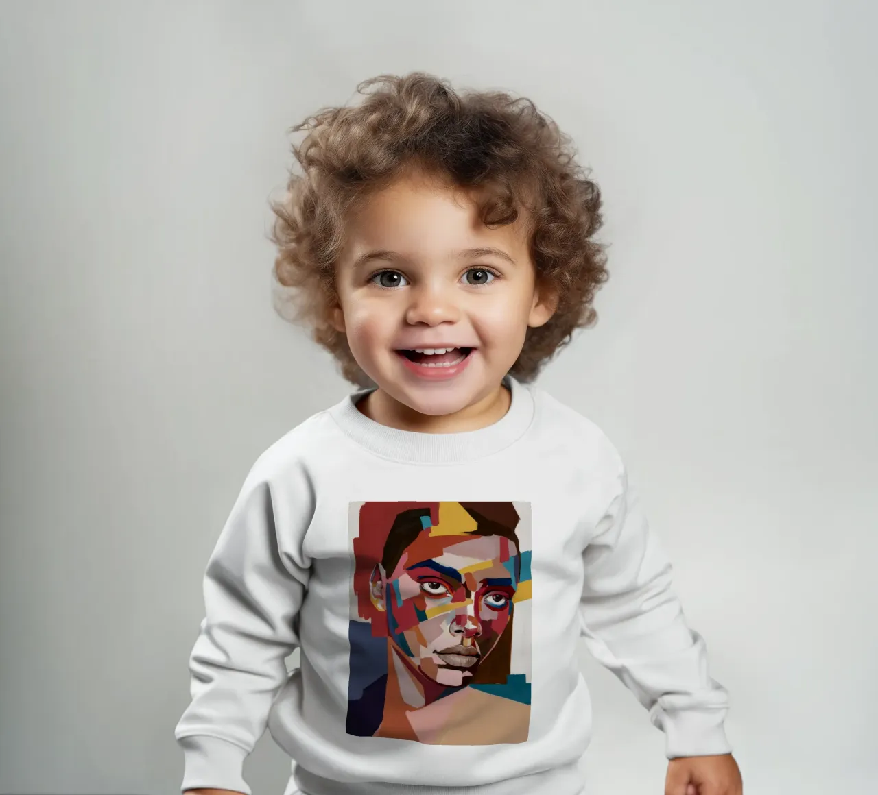Mirada fragmentada Cubismo sudadera de bebé de Reds Jays
