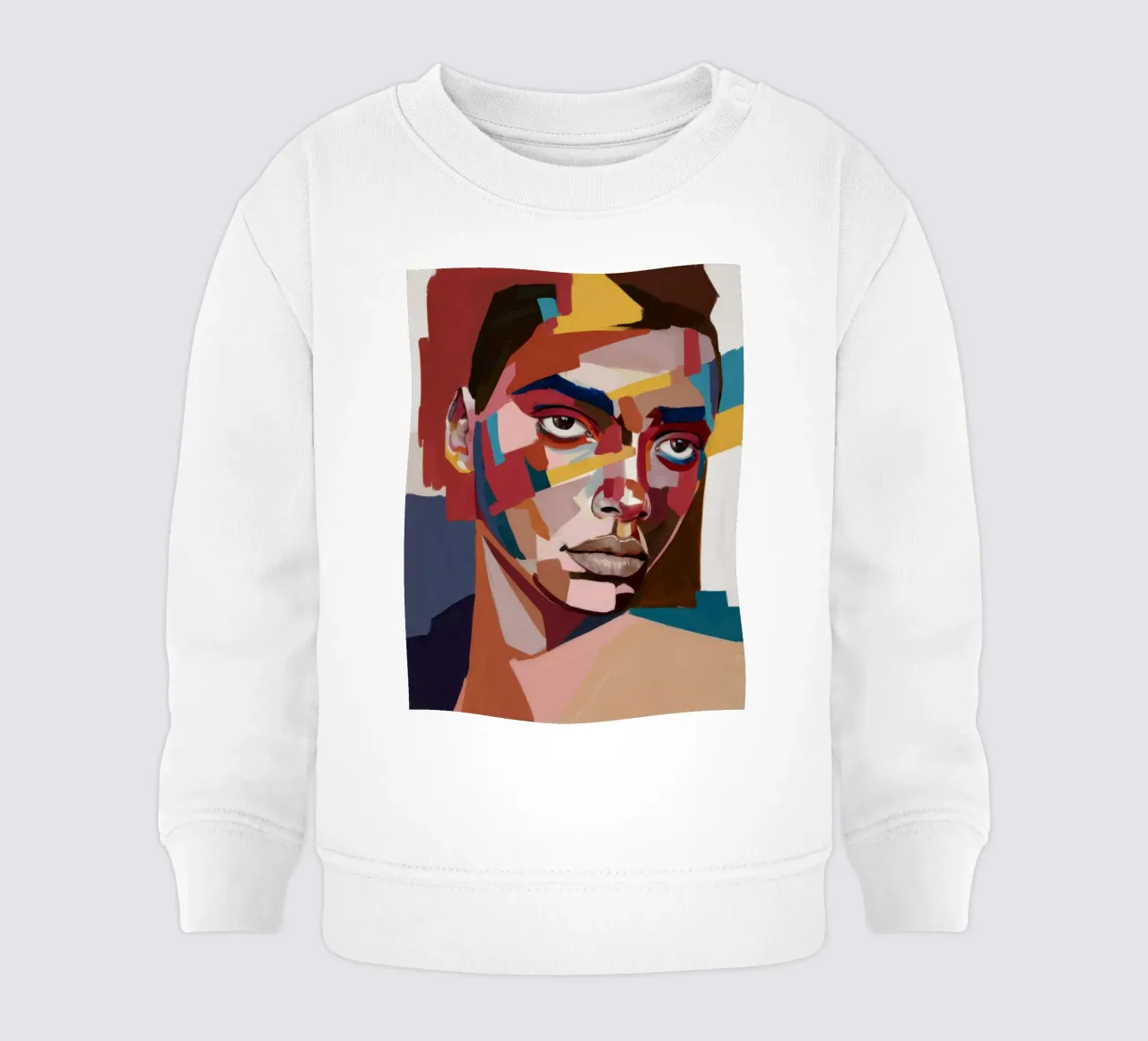 Mirada fragmentada Cubismo sudadera de bebé de Reds Jays