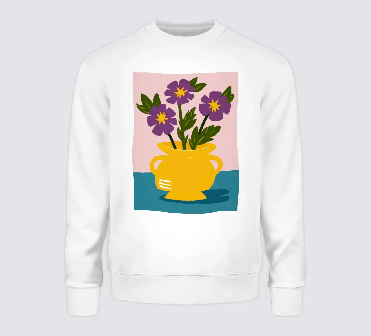 Gouden Potviooltjes sweatshirt van Rain Balance